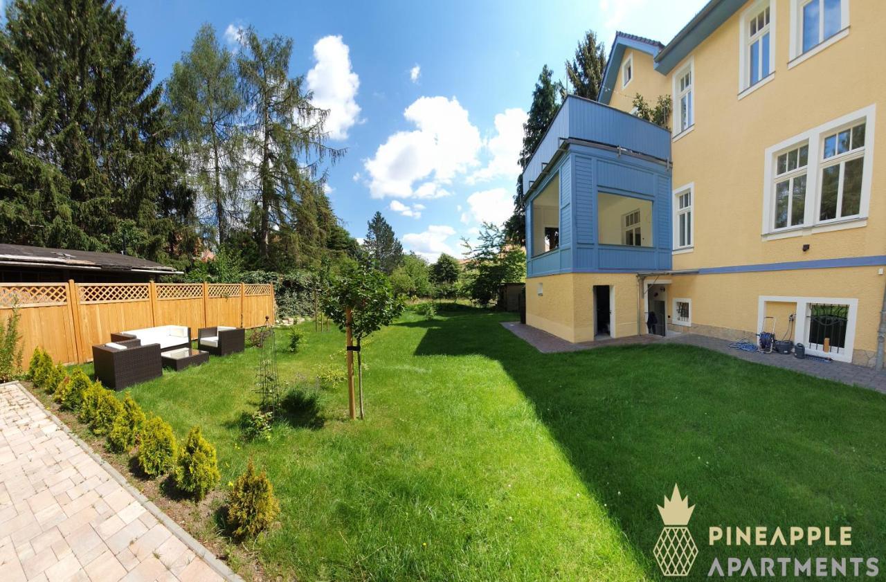 Pineapple Apartments Dresdner Heide Mit Garten Dresde Exterior foto